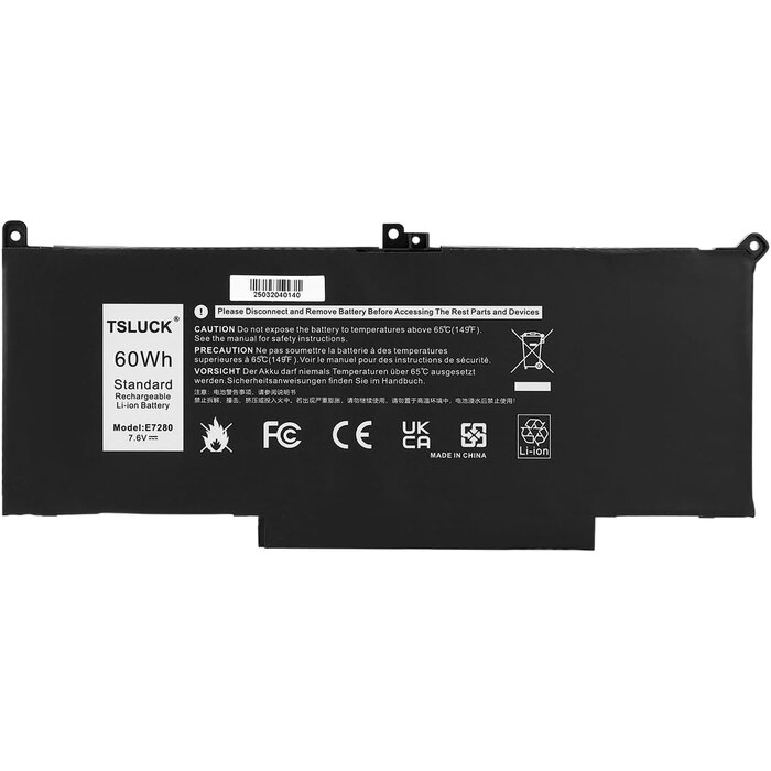 Batterie pour PC Portable Dell Latitude - 60Wh - 27% de remise