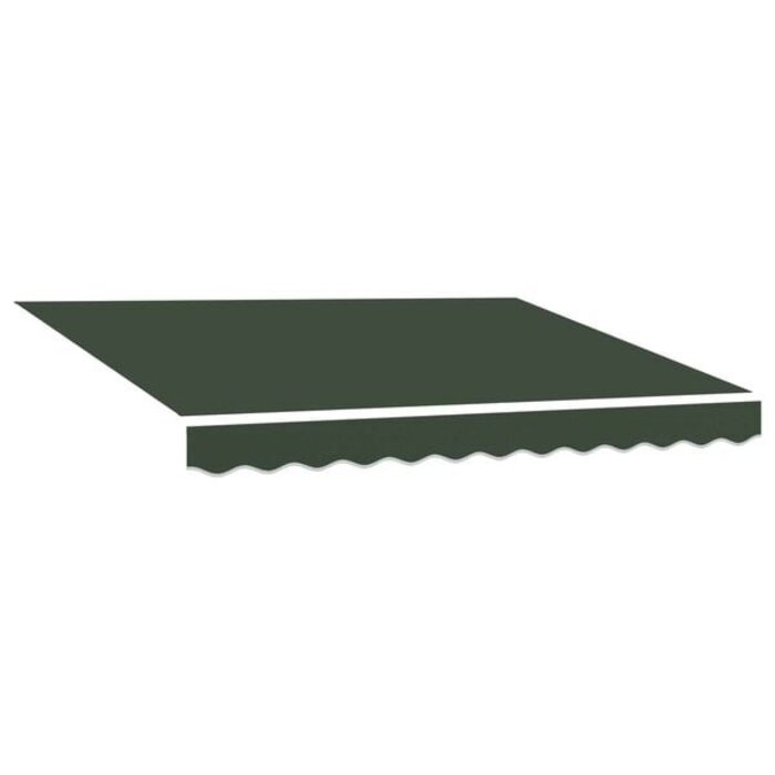 Toile de store banne 4,5x3,5m Vert foncé - 34% de remise