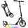 Trottinette pliable V10 noire, roues 230mm, ajustable - 33% de remise