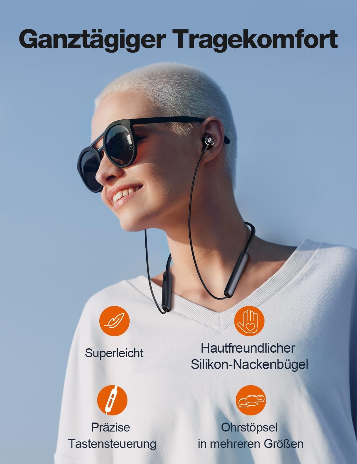 Écouteurs Sport Tour de Cou Bluetooth 5.2 - 150h Autonomie - 31% de remise