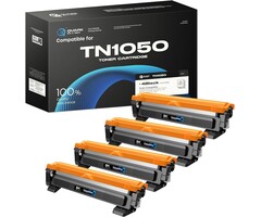 Lot de 4 Toners laser compatibles Brother TN-1050 : 46% de remise immédiate