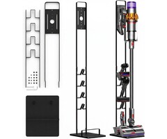 Support pour aspirateur Dyson - Acier Noir - 46% de remise