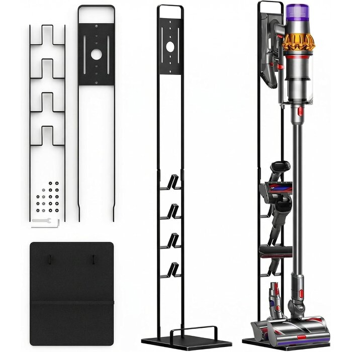 Support autoportant pour aspirateur Dyson - 127 cm - Noir mat - 31% de remise