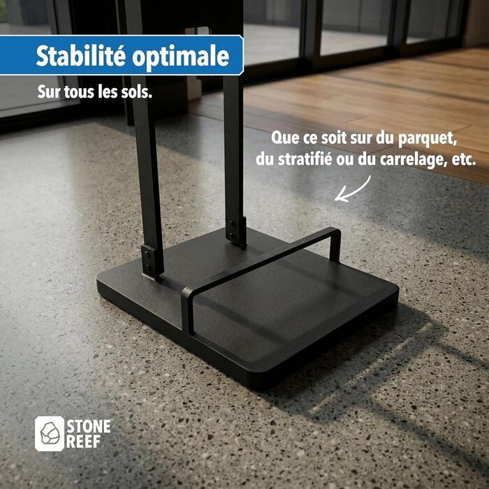 Support autoportant pour aspirateur Dyson - 127 cm - Noir mat - 31% de remise