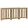 Cache-radiateur en bois, chêne artisanal 205 cm - 34% de remise