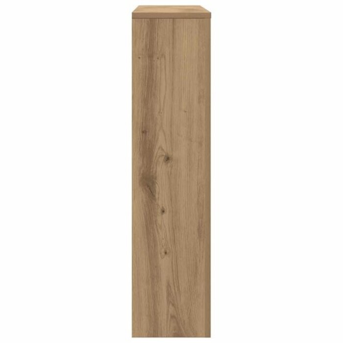 Cache-radiateur en bois, chêne artisanal 205 cm - 34% de remise