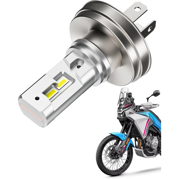 Ampoule LED H4 pour moto 10000LM - 6000K - 31% de remise