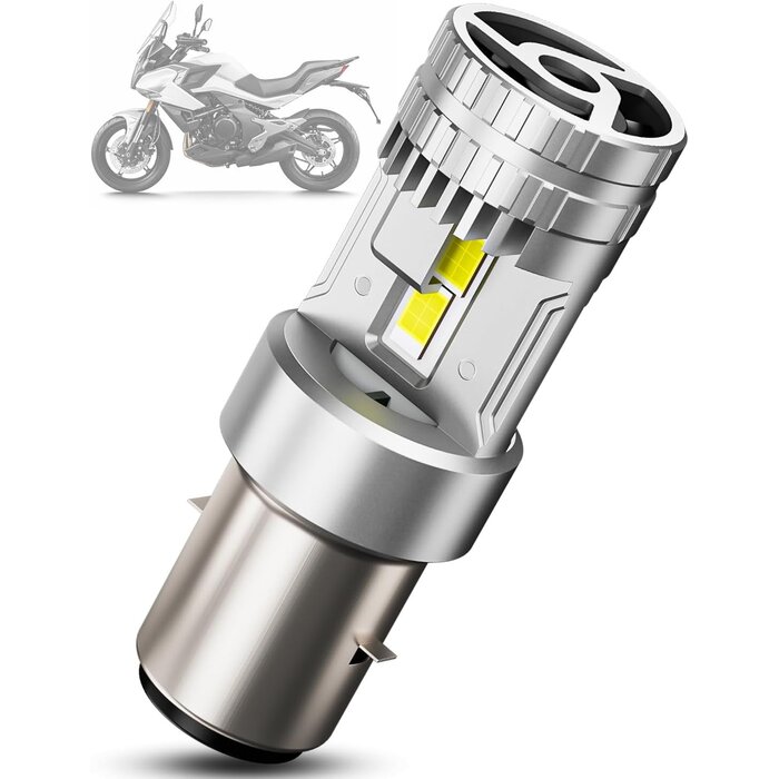 Ampoule LED H4 pour moto 10000LM - 6000K - 31% de remise