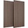 Panneaux acoustiques noyer 120x60cm - Lot de 2 - 32% de remise