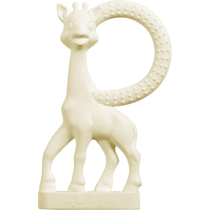 Coffret cadeau bébé girafe vanille beige - 29% de remise