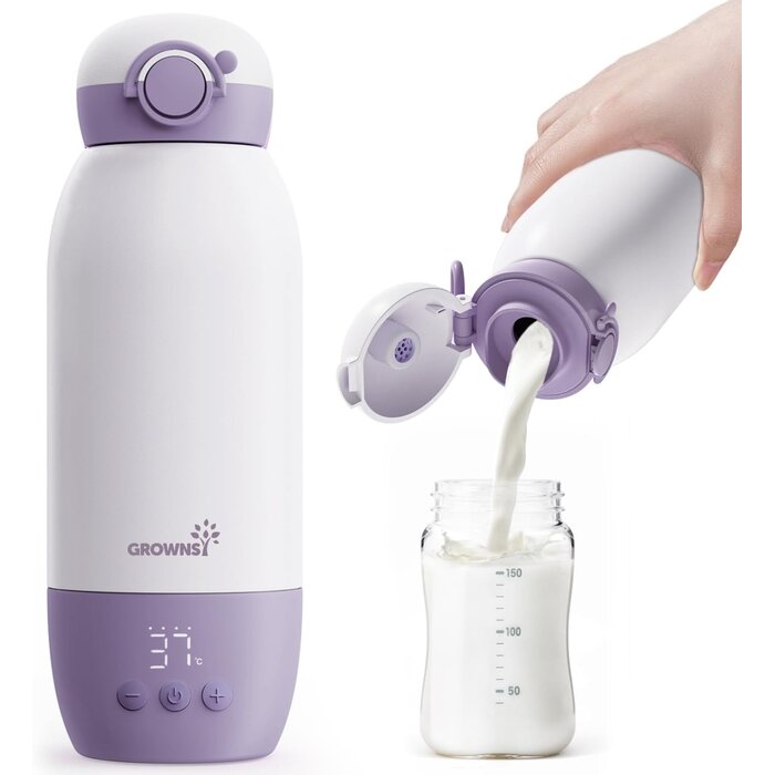 Chauffe-biberon portable 600 ml rechargeable - 32% de remise