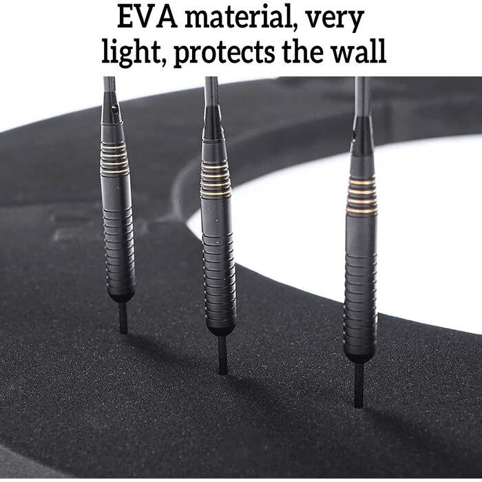 Entourage pour cible de fléchettes EVA noir - 31% de remise