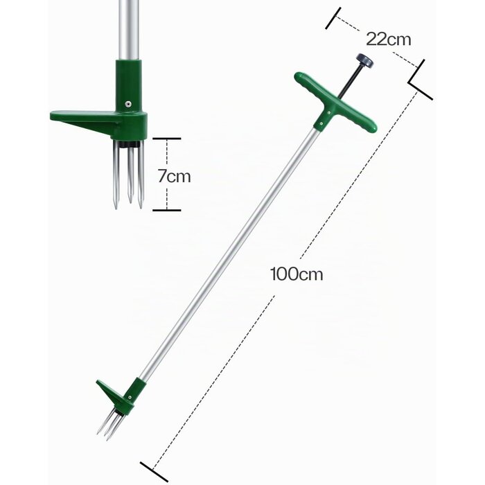 Désherbeur manuel 1m avec pédale inox - 34% de remise