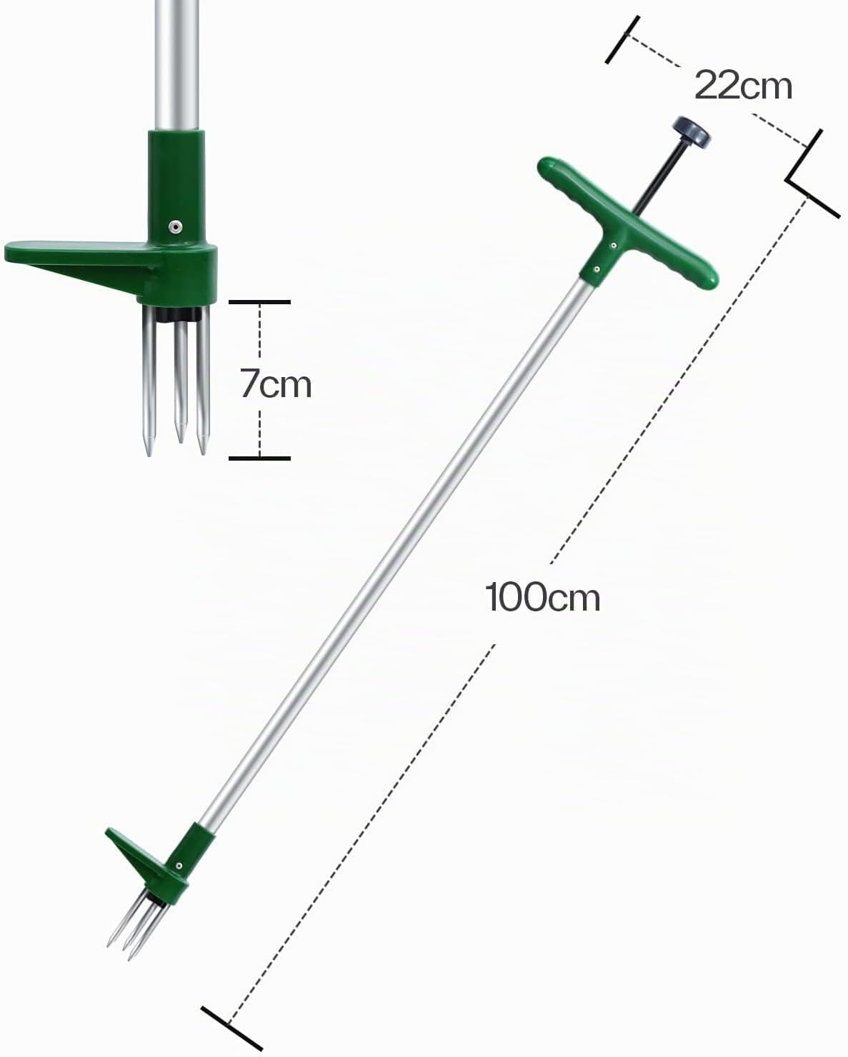 Désherbeur manuel 1m avec pédale inox - 34% de remise