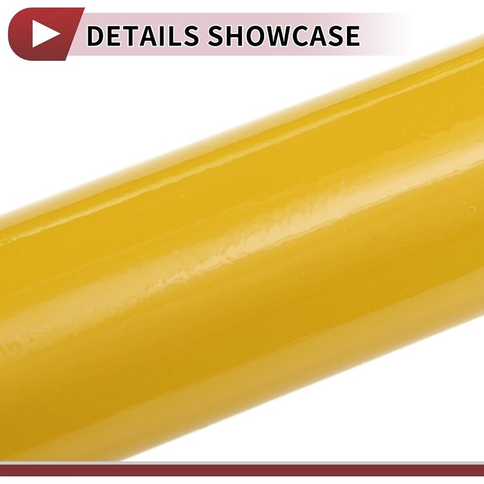Film vinyle de protection voiture jaune 3,5m x 12,5m - 33% de remise