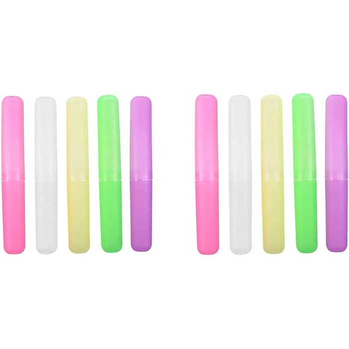 Lot de 10 étuis pour brosses à dents - 30% de remise