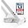Barre de tension télescopique 260-310 cm, acier blanc - 32% de remise