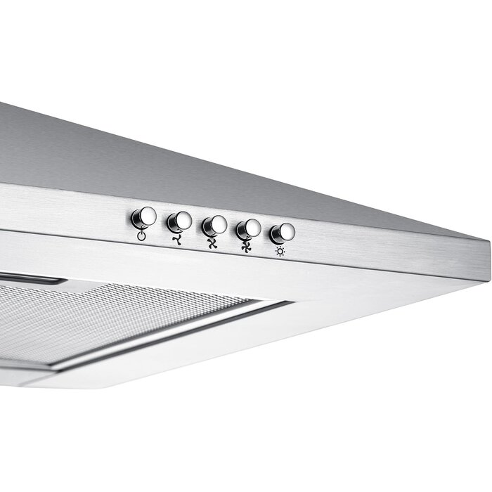 Hotte aspirante murale 60 cm inox - 35% de remise