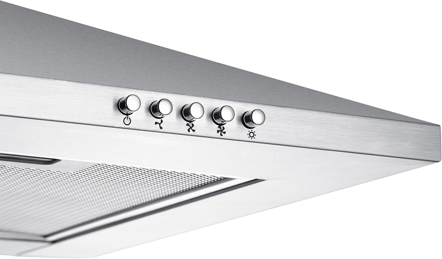 Hotte aspirante murale 60 cm inox - 35% de remise