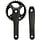 Pédalier VTT 104 BCD 36T Axe Carré - Noir - 32% de remise