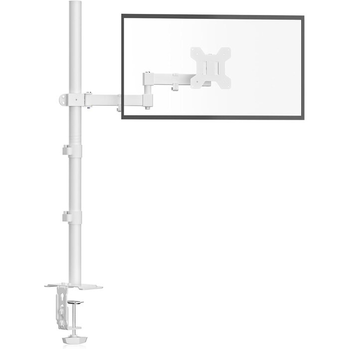 Bras articulé pour écran 13-32 pouces - 80 cm - Blanc - 30% de remise