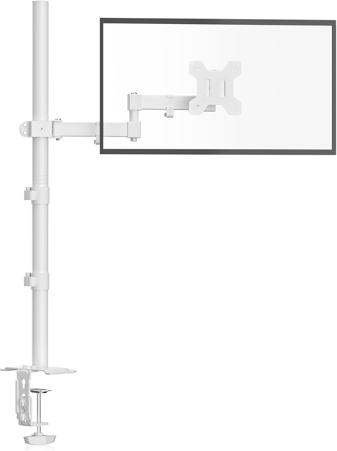 Bras articulé pour écran 13-32 pouces - 80 cm - Blanc - 30% de remise