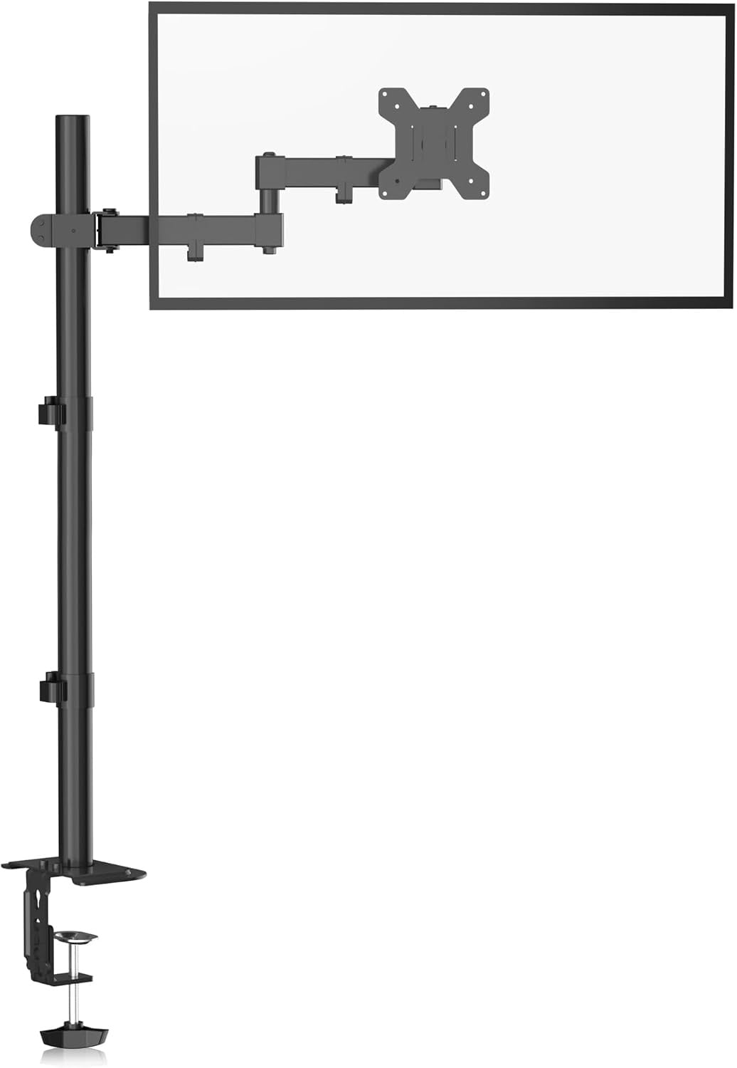 Bras articulé pour écran 13-32 pouces - 80 cm - Blanc - 30% de remise