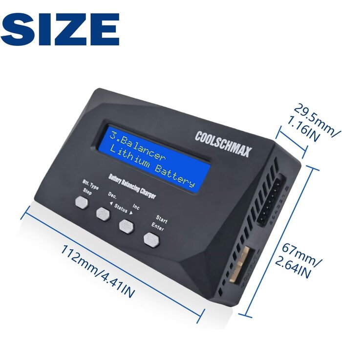 Chargeur et testeur de batterie universel - 31% de remise