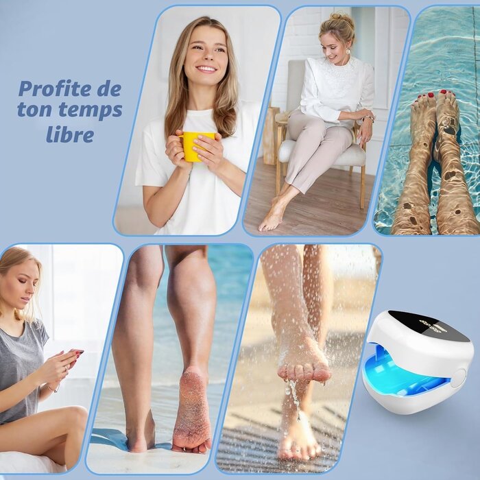 Appareil Laser Mycose Ongles - Lumière Bleue et Infrarouge - 31% de remise