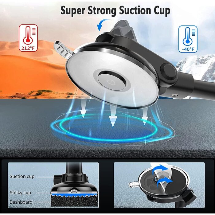 Support voiture flexible pour tablette et smartphone - 31% de remise