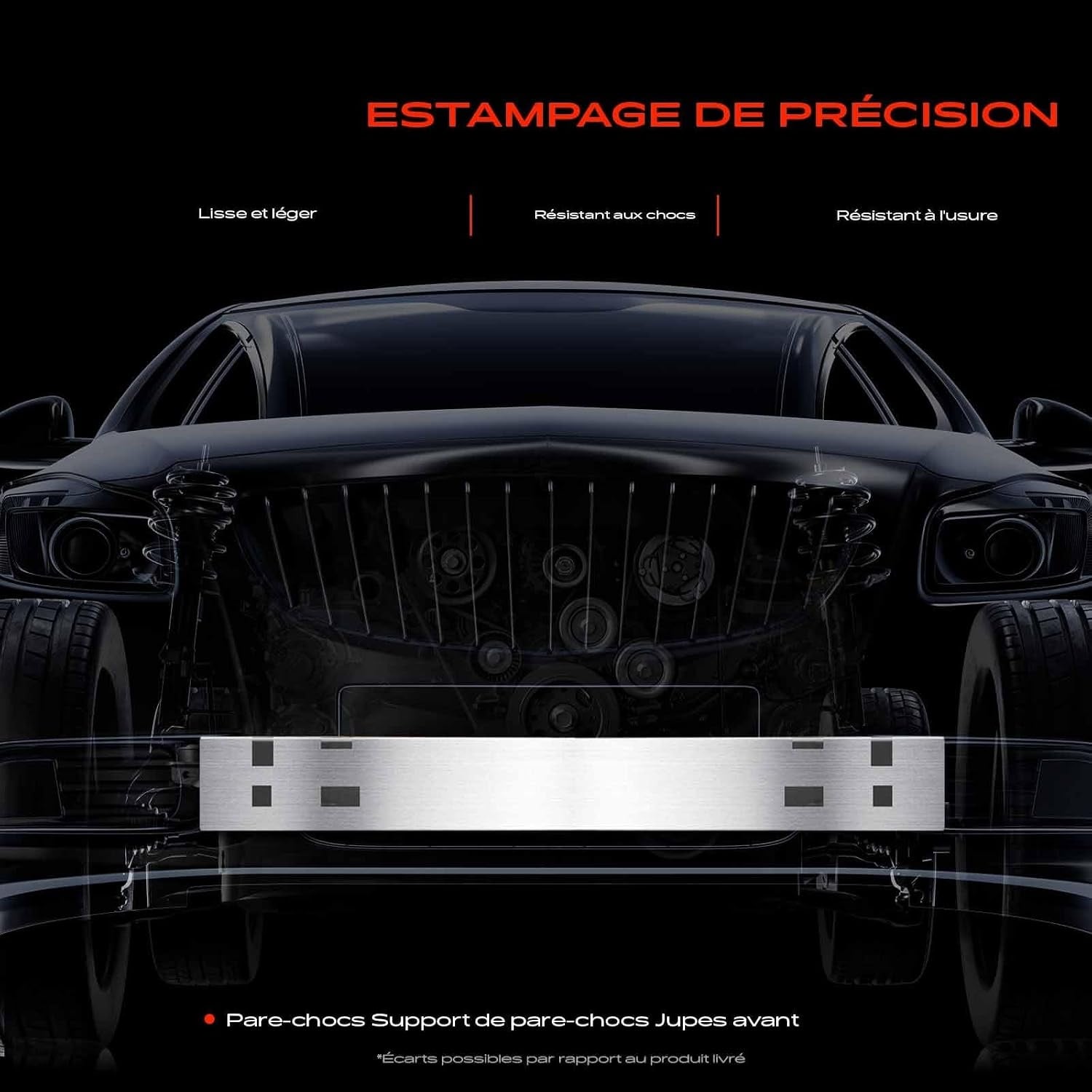 Support pare-chocs avant droit pour BMW X3 (F97/G01/G08) - 34% de remise