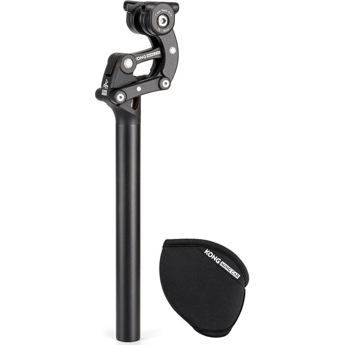 Tige de selle suspendue 27mm x 365mm, aluminium, noir - 34% de remise