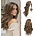 Perruque ondulée dégradée 50cm brun-blond - 31% de remise