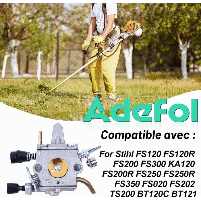 Kit carburateur et allumage pour débroussailleuse - 31% de remise