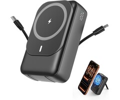 Batterie Externe Magnétique 26800 mAh - 44% de remise - Noir
