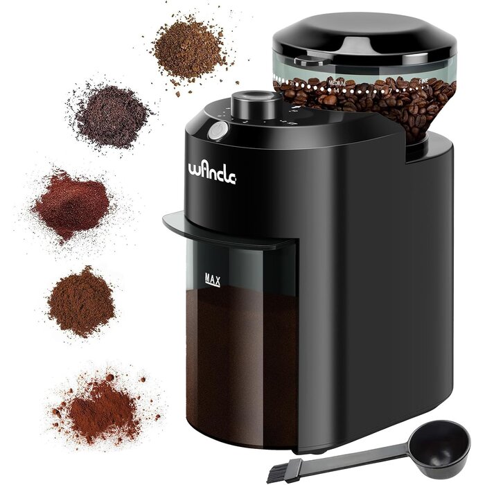 Moulin à café électrique 28 réglages - 12 tasses - 31% de remise