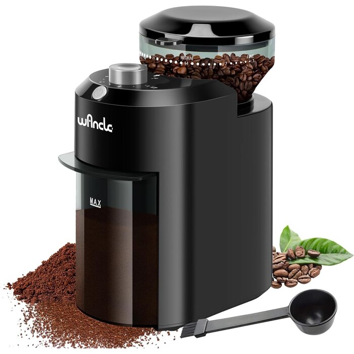 Moulin à café électrique 28 réglages - 12 tasses - 31% de remise