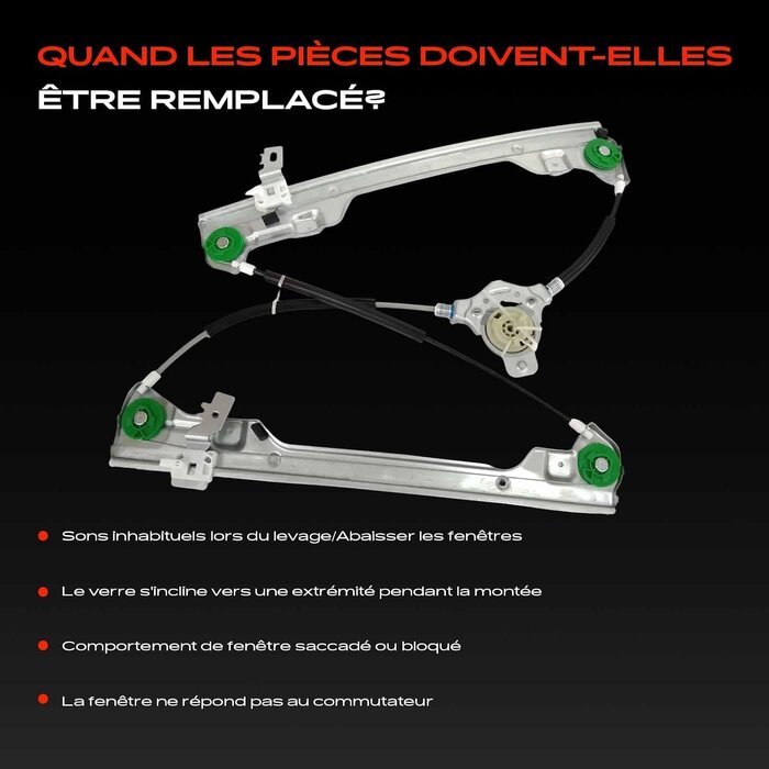 Mécanisme lève-vitre avant droit Nissan Primera P12 - 34% de remise