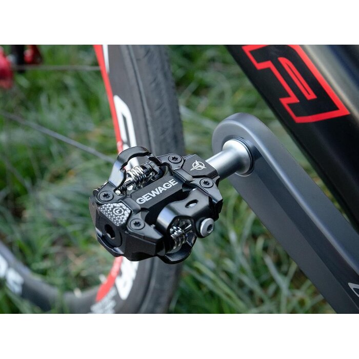 Pédales automatiques VTT compatibles SPD - Aluminium CNC - 30% de remise