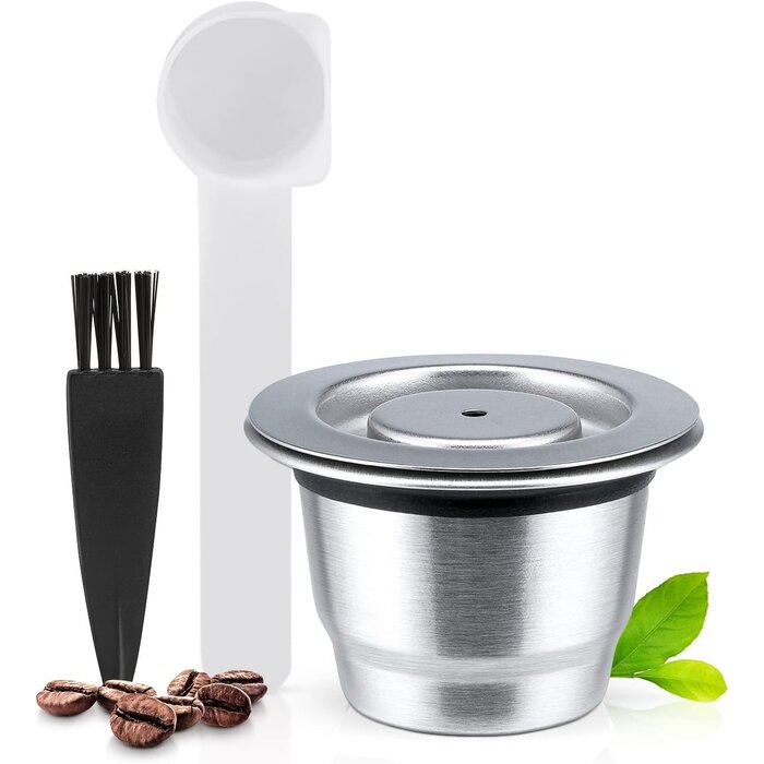 Lot de 2 capsules de café réutilisables pour Nespresso - 29% de remise