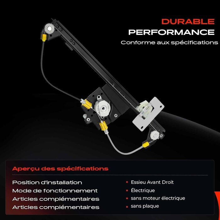 Mécanisme lève-vitre avant droit Renault Clio IV - 33% de remise