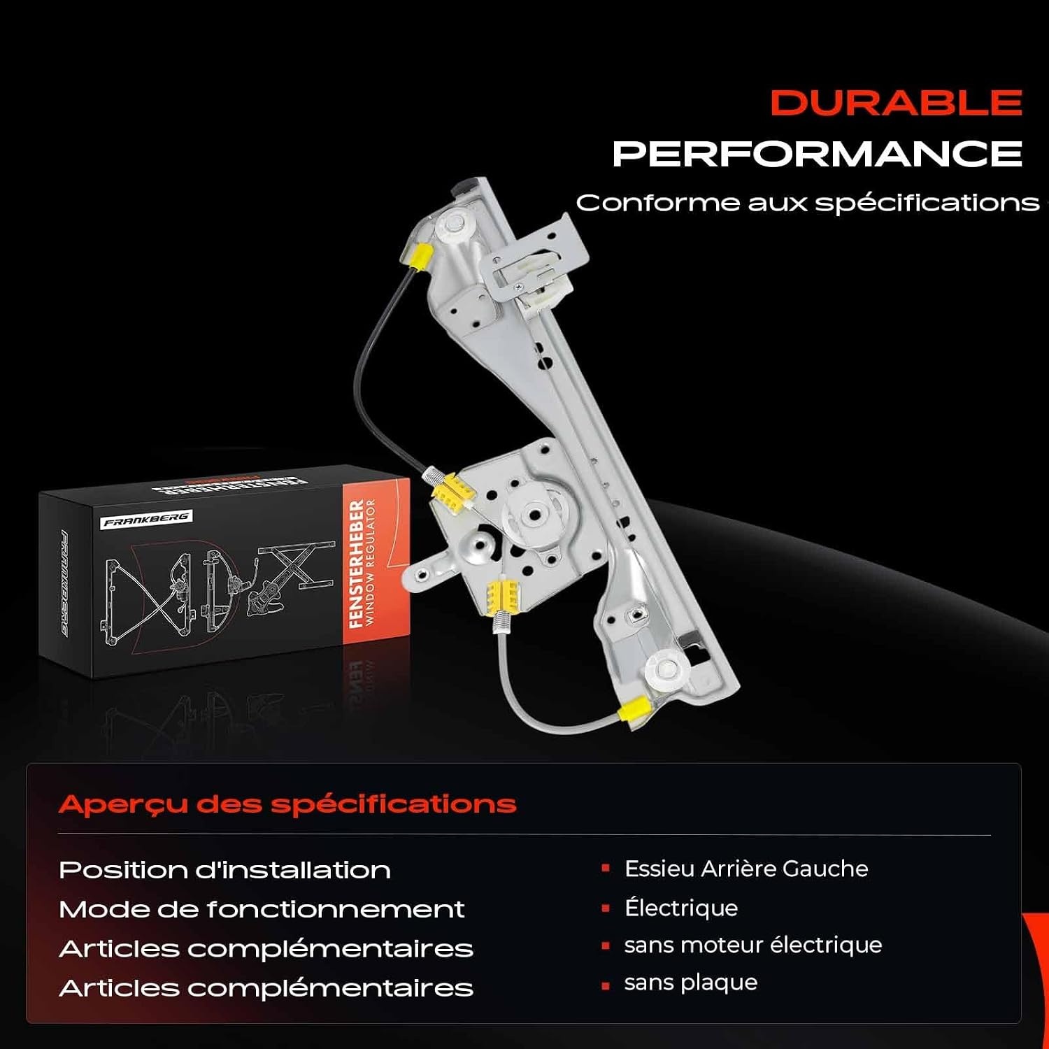 Lève-vitre arrière gauche avec moteur Peugeot 308 I - 33% de remise
