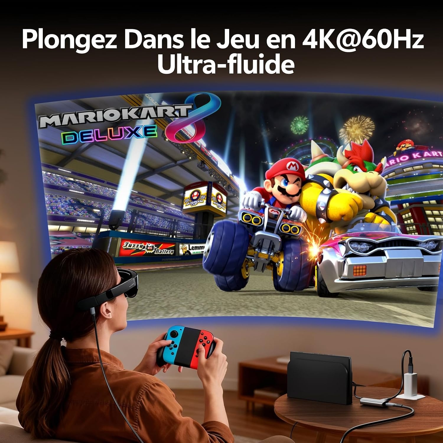 Adaptateur HDMI vers USB-C 4K 60Hz pour lunettes AR et consoles - 30% de remise
