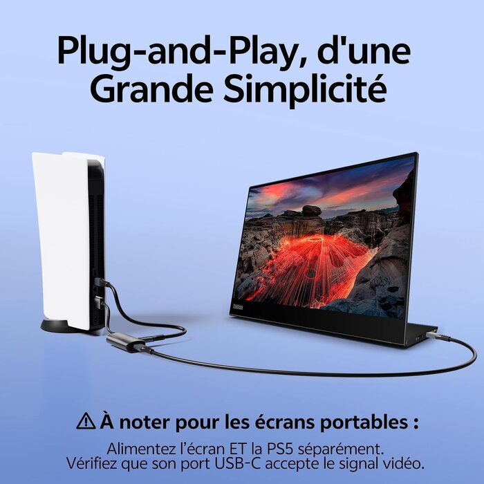 Adaptateur HDMI vers USB-C 4K 60Hz pour lunettes AR et consoles - 30% de remise
