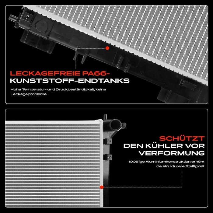 Radiateur avec refroidisseur d'huile pour Tucson et Sportage - 34% de remise