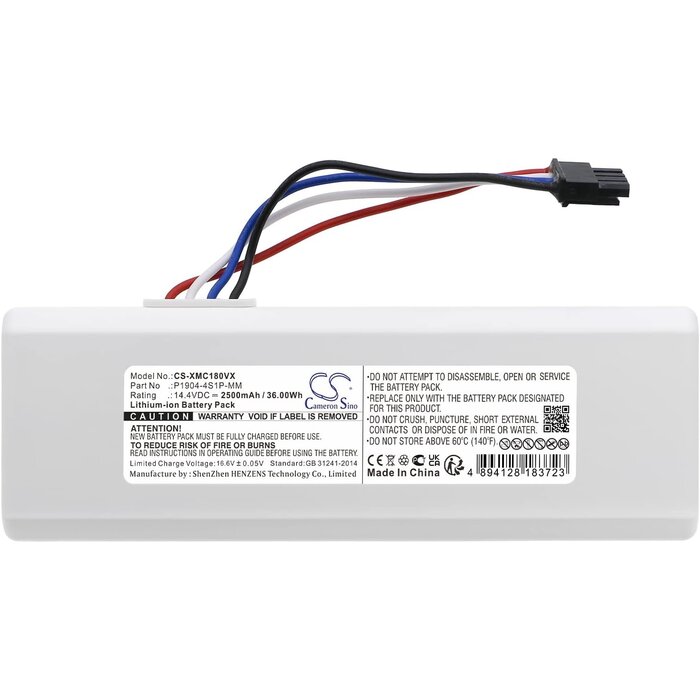 Batterie aspirateur robot 2500 mAh - 32% de remise
