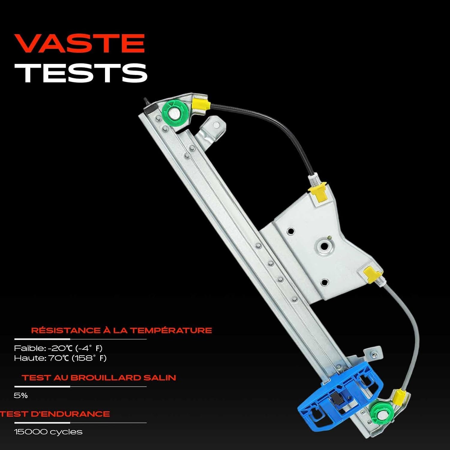 Mécanisme lève-vitre électrique avant gauche Fiat 500L - 33% de remise