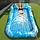 Matelas de piscine à fontaine - Motif bleu - 26% de remise