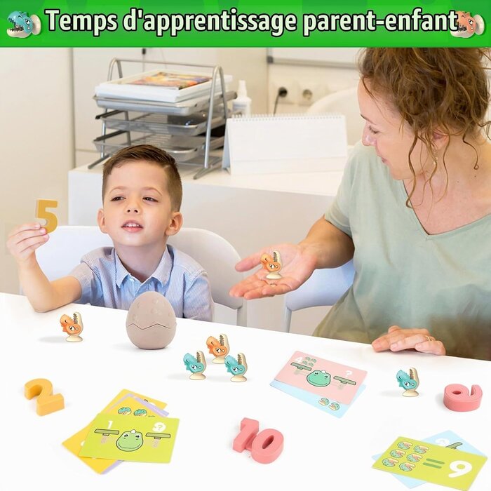 Jeu de pêche magnétique dinosaures 4-en-1 - 29% de remise