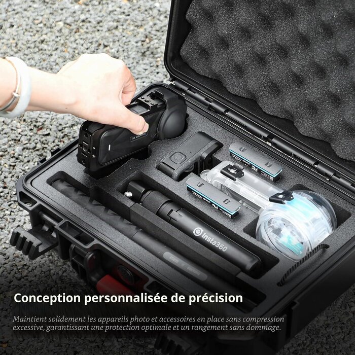 Mallette de transport étanche pour caméra d'action - 32% de remise